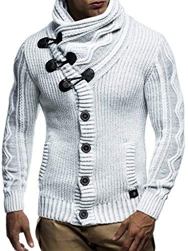 Leif Nelson Kinder Jungen Pullover - Strickpullover Mit Schalkragen Winter