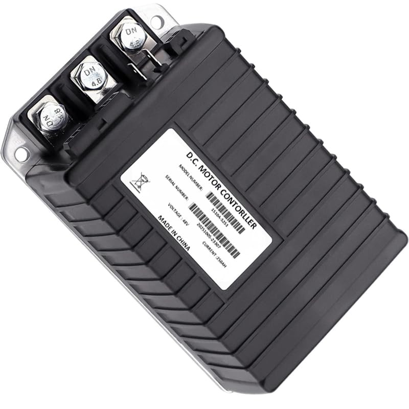48V 250A Golf Cart Speed Controller Compatible with Curtis 1510-5201 Club Car Controller for 2000-2008 IQ System Golf Carts, Replacement for 1510A-5251