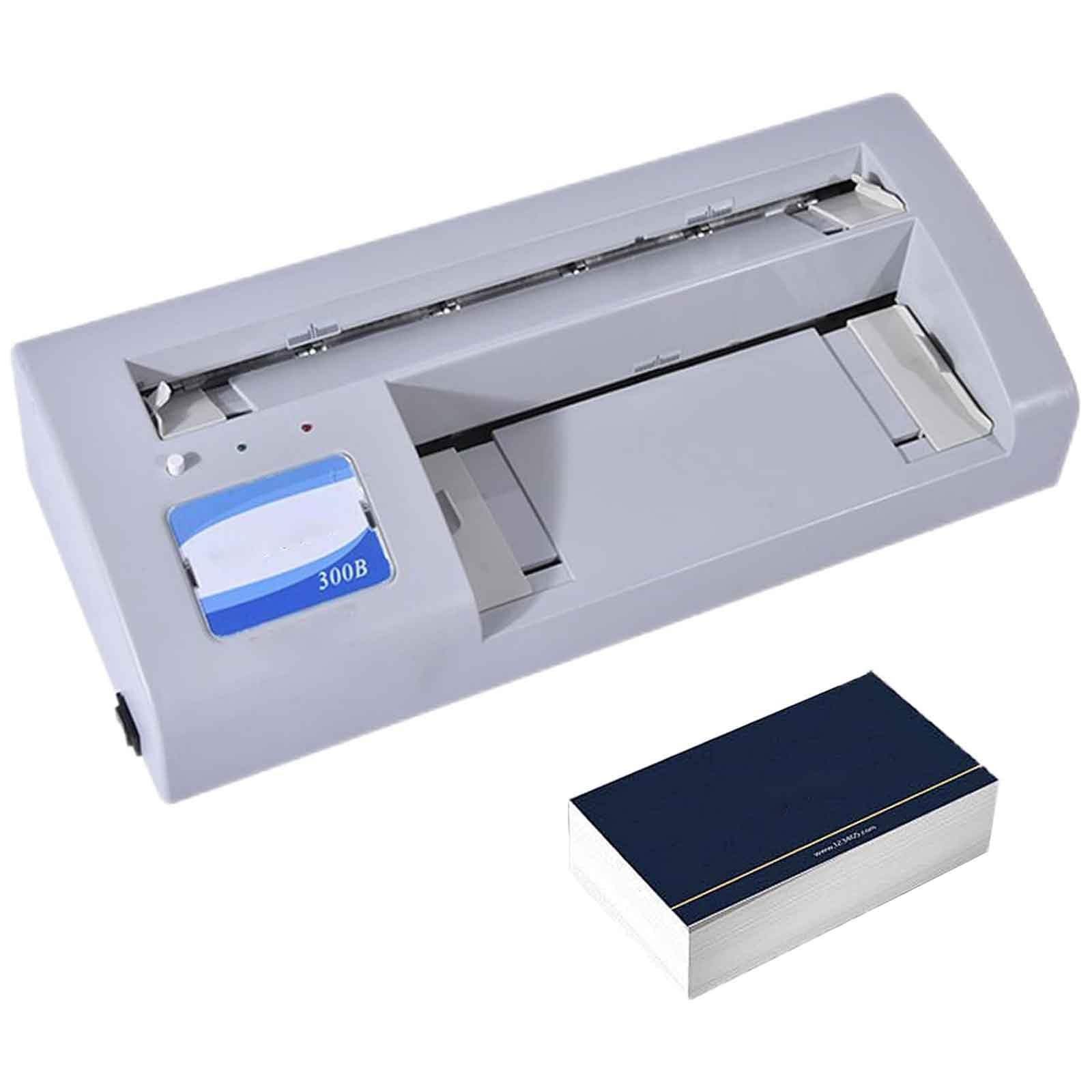Taglierina elettrica per carte di credito, taglierino automatico per carte di nome, 30 fogli al minuto, per uffici, stamperie e centri fotocopiatrici