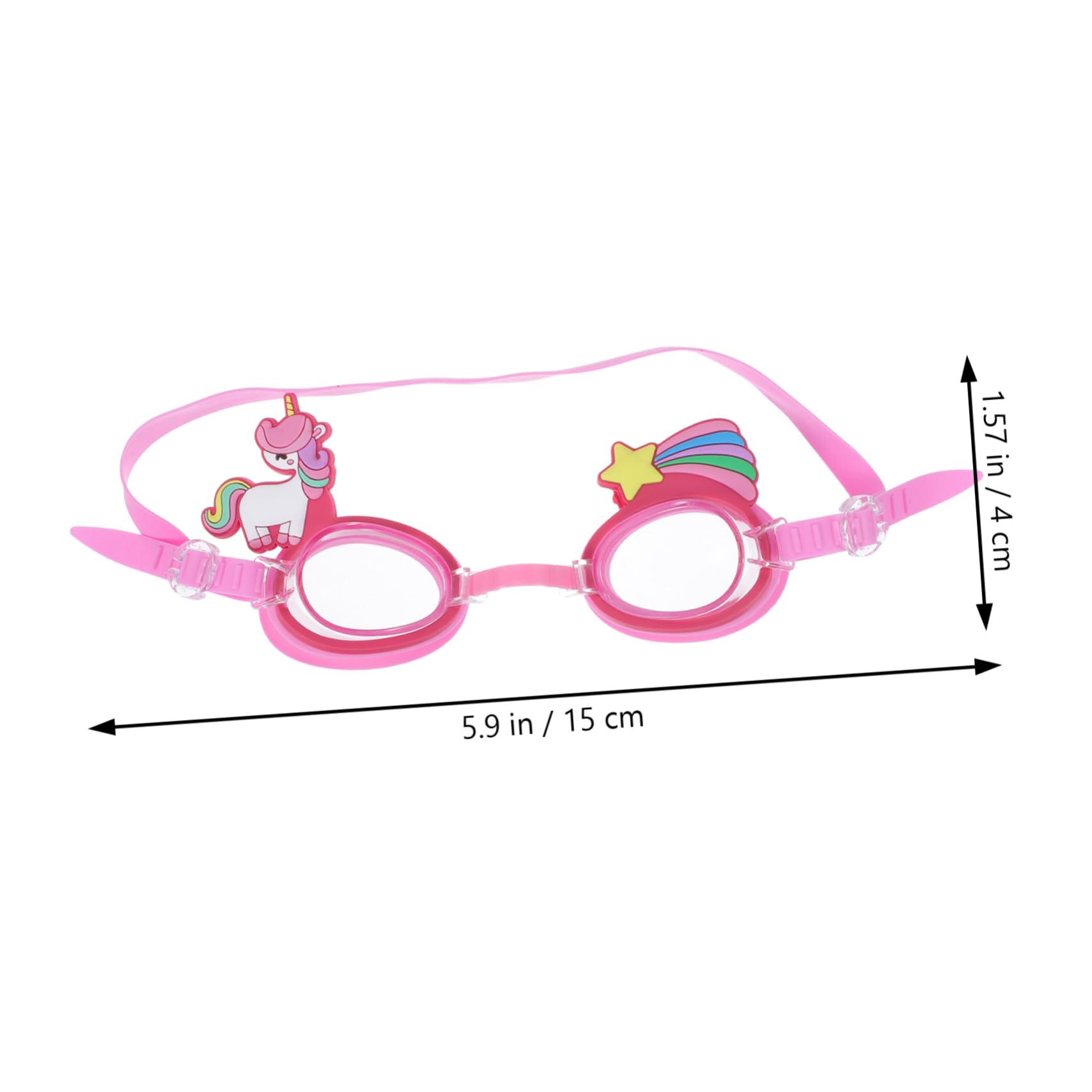 BESPORTBLE occhialini da nuoto per bambini occhiali per i più piccoli occhialini da nuoto adorabili occhiali per uomo occhialini per bambini occhiali per bambini di 3 anni PC