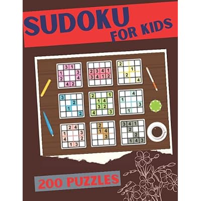 Sudoku book for Kids