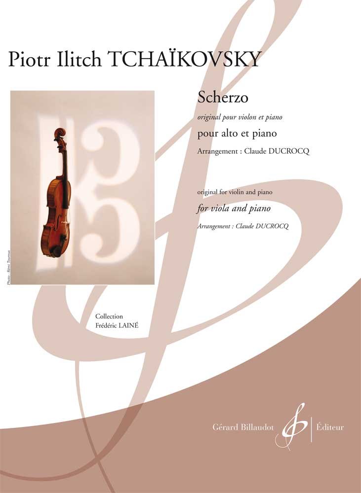 Scherzo pour alto et piano pour examen de conservatoire et récital