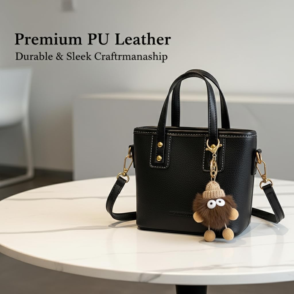 Work Tote Bag with Zipper and Multi-Pocket Design