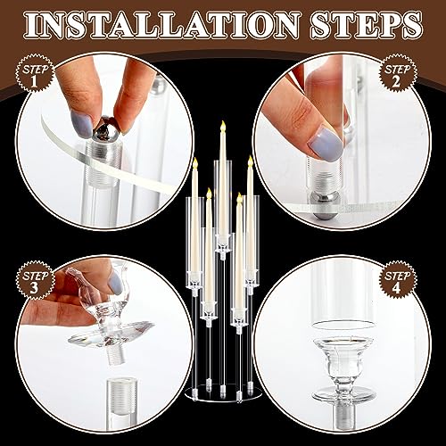 La Mejor review de Candelabro cristal Top cinco. 30 Imagen adicional