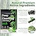 30PCS Foot Pads, Bamboo Vinegar & Bamboo Charcoal with Aloe, Natural Herbal Overnight Foot Care for Relaxation, Deep Cleansing & Comfort, Easy Home Use