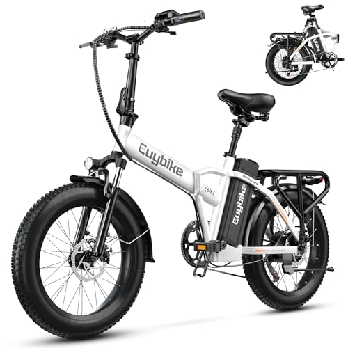 bluebiko 1000W Folding Electric Bike, 48V 20AH...