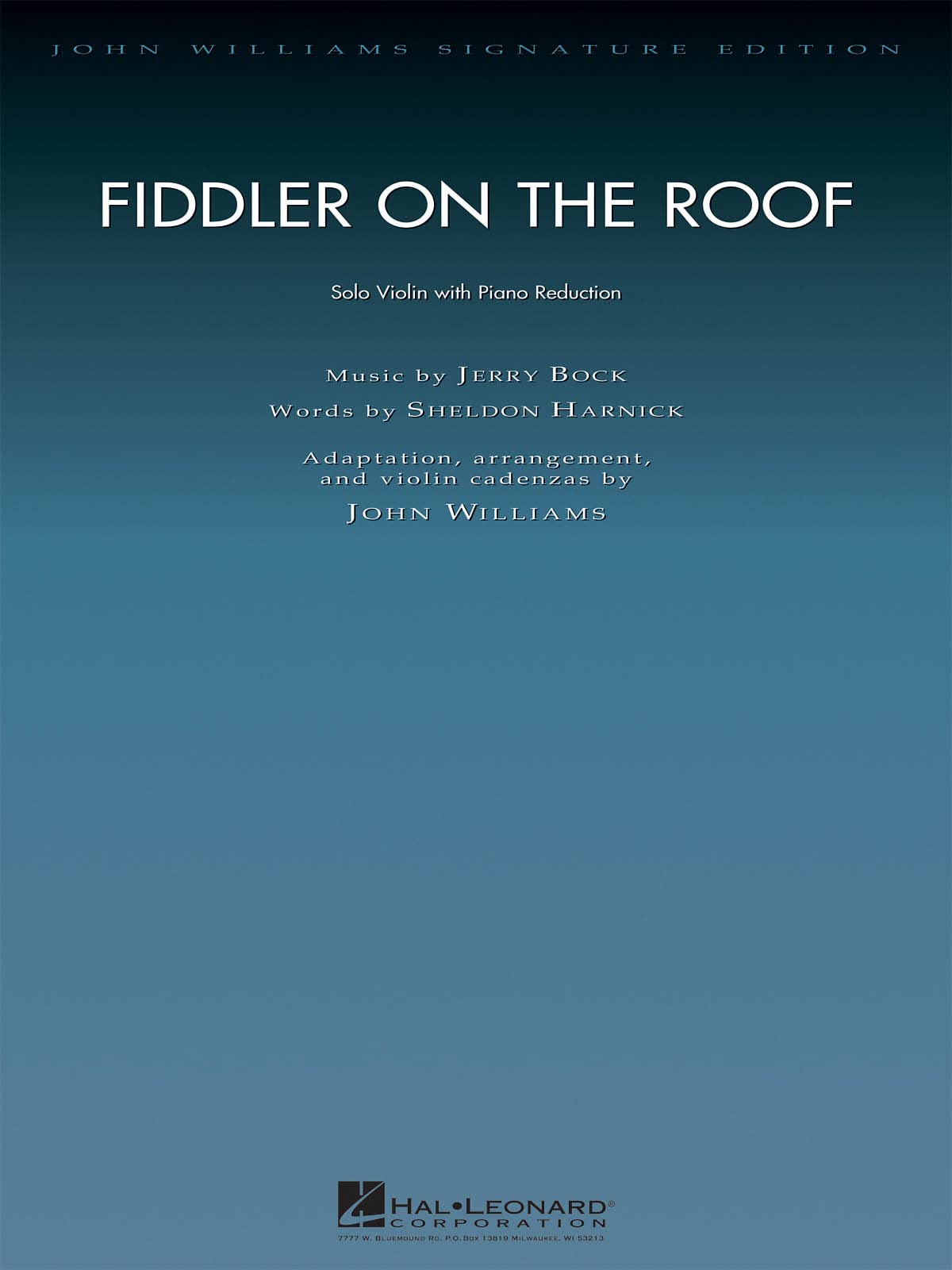 Fiddler on the Roof: Violin and Piano