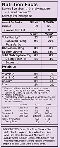 Pamela's Products Gluten Free Biscuit and Scone Mix, 13 Ounce - Thumbnail 2