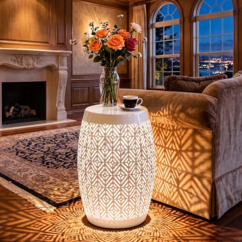 Ultym 18' Metal LED Side Table Outdoor...