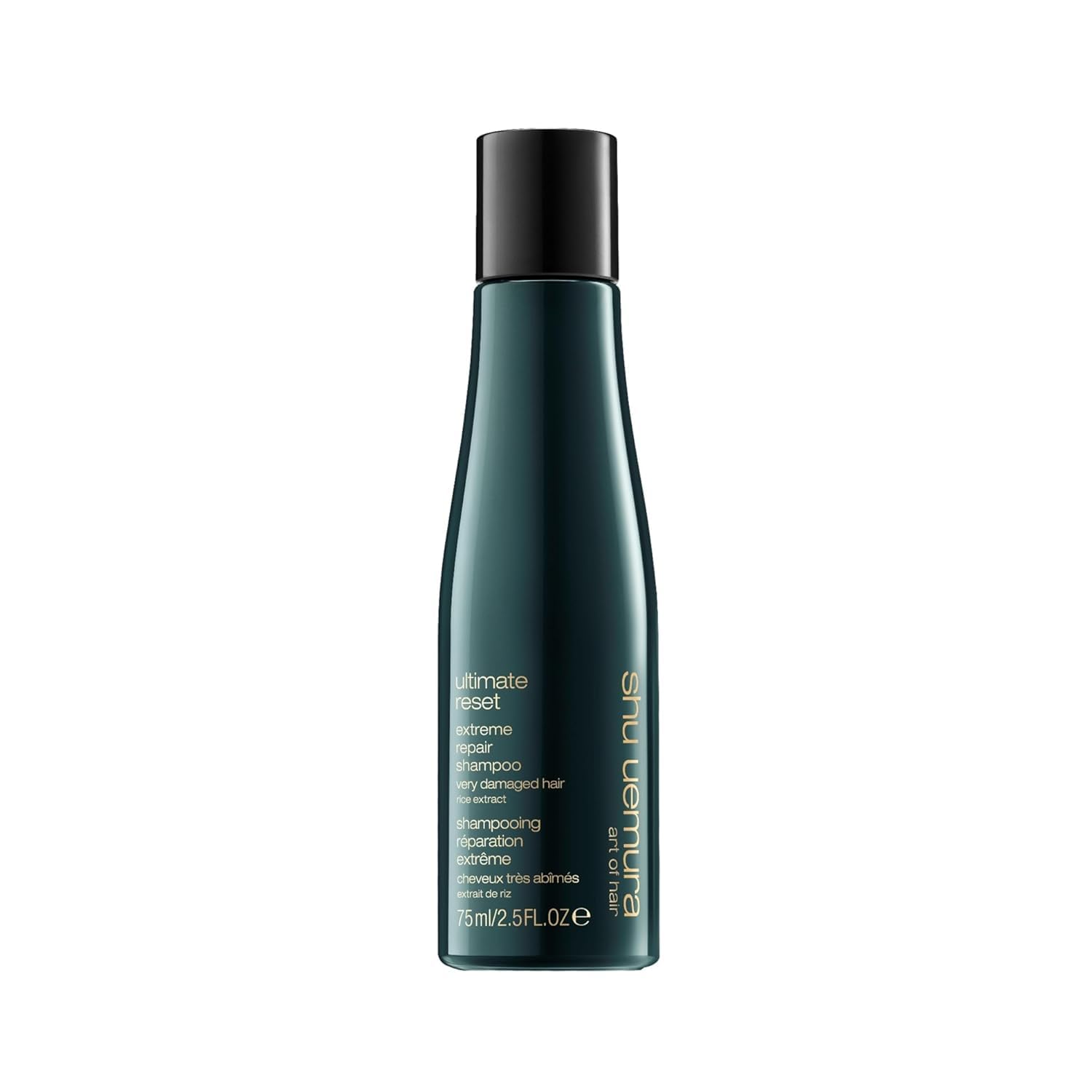 shu uemura art of hair Ultimate Reset Extreme Hair Repair Shampoo - Strengthens to Reduce Breakage and Split Ends, Deeply Conditions and Nourishes Damaged Hair, With Japanese Rice Extract