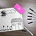 BAZIC Dry Erase Marker Black Fine Tip, Whiteboard Pen Marcador, Low Odor Markers White Board Pens for Office School Supplies (4/Pack), 2-Packs