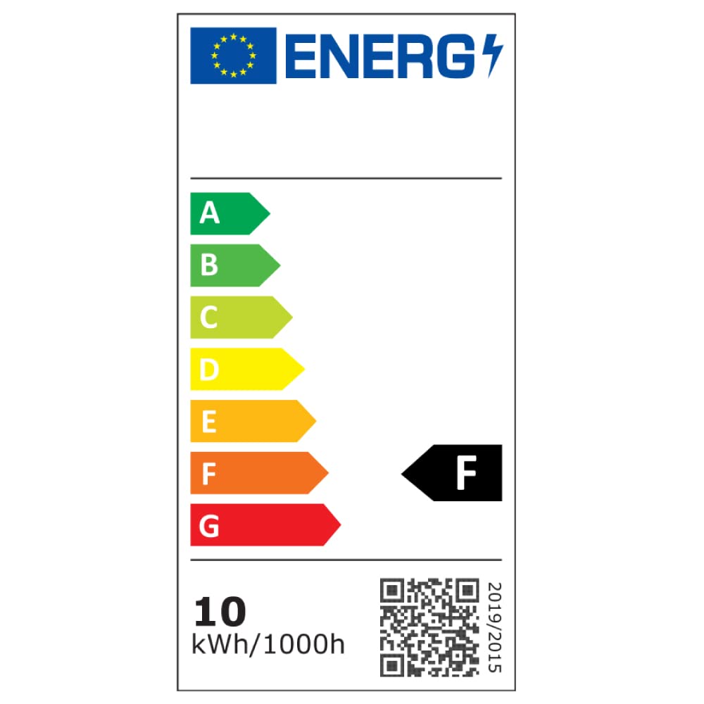 Eurocali 20x Lampadine LED GU10 10W Professionali Satinata Antiabbaglio 1000 lumen - Forma: Faretto - Luce Bianco Caldo 3000K - Fascio Luminoso 100°