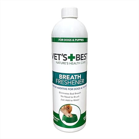 Vet's Best Breath Freshner for Dogs and Puppies Water Additive - 500 ml