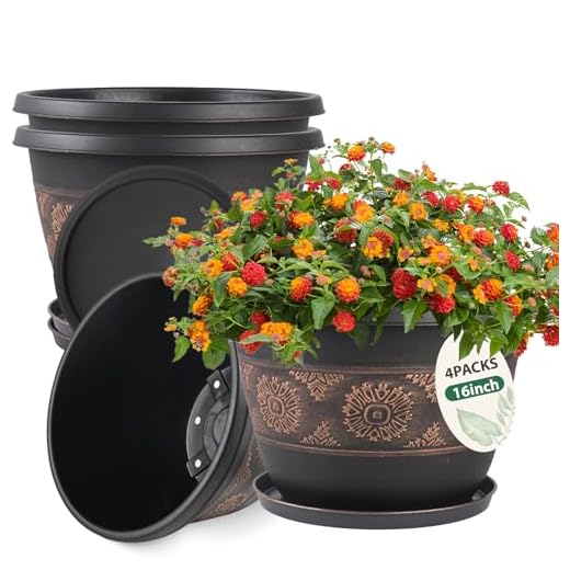 Can i pack plants & bulbs in my checked luggage Usocik Vintage Plant Pots Set of Four
