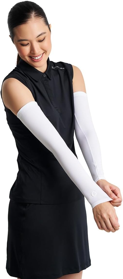 Coolibar Women's Performance Arm Sleeves - UPF 50+ Sun Protection - MaxShield
