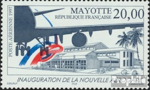 Timbres pour les collectionneurs Mayotte 33 Prophila aviation 1997
