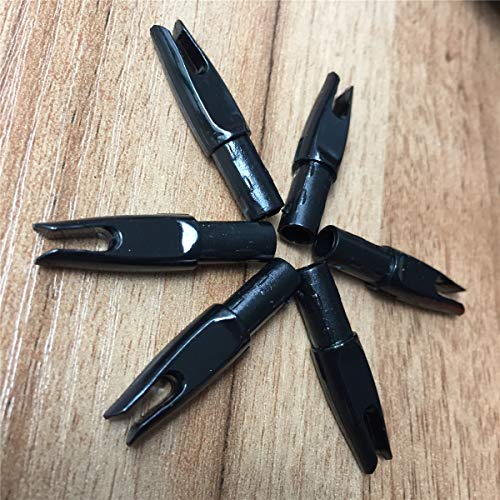 image for Letszhu Hunting Archery Arrows Nocks 6.20mm/.244” Insert Diameter Ta