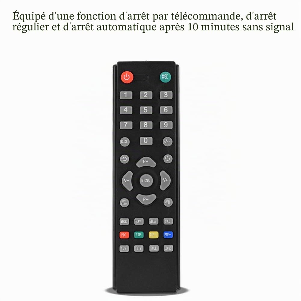 Convertisseur RF vers HDMI, Adaptateur de Modulateur HDMI Stable, Convertisseur Tout Standard Adaptateur Récepteur TV Analogique avec Télécommande, pour Projecteurs, Enseignement(Prise UE)