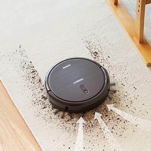 Image of ECOVACS DEEBOT N79S Robotic Vacuum Cleaner with Max Power Suction, Upto 110 Min Runtime, Hard Floors and Carpets, Works with Alexa, App Controls, Self-Charging, Quiet