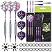 MageRabbit Darts Plastic Tip Set 3pcs with Carrying Case+6 Dart Flights+6pcs Shafts+6pcs Dart Soft Tip+Dart Tools, Professional Soft Darts,Plastic Darts for Electronic Dart Board