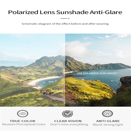Lunettes de soleil polarisées pour femmes antireflets au design élégant - 5