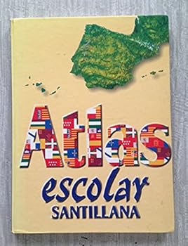 Hardcover Atlas Escolar Santillana [Spanish] Book