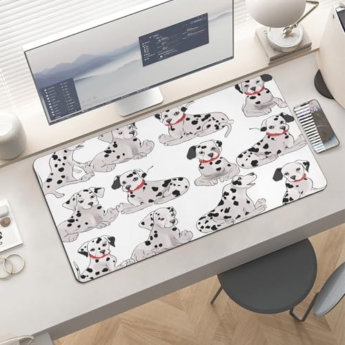 Cute Dalmatian Desk Pad con Base de Goma 30x60 cm miniatura 6