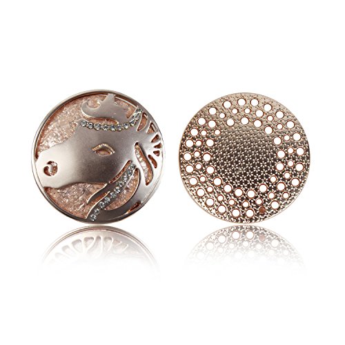 GLAMEXX24 Spilla Gioielli Ciondolo Magnetico