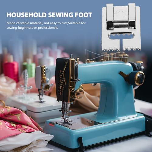 Juego de 4 Pies de Prensatelas Reemplazables para Máquina de Coser miniatura 6
