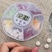 Imagen de Dispensador Automático de Medicamentos Alarma Temporizador Luz LED 7