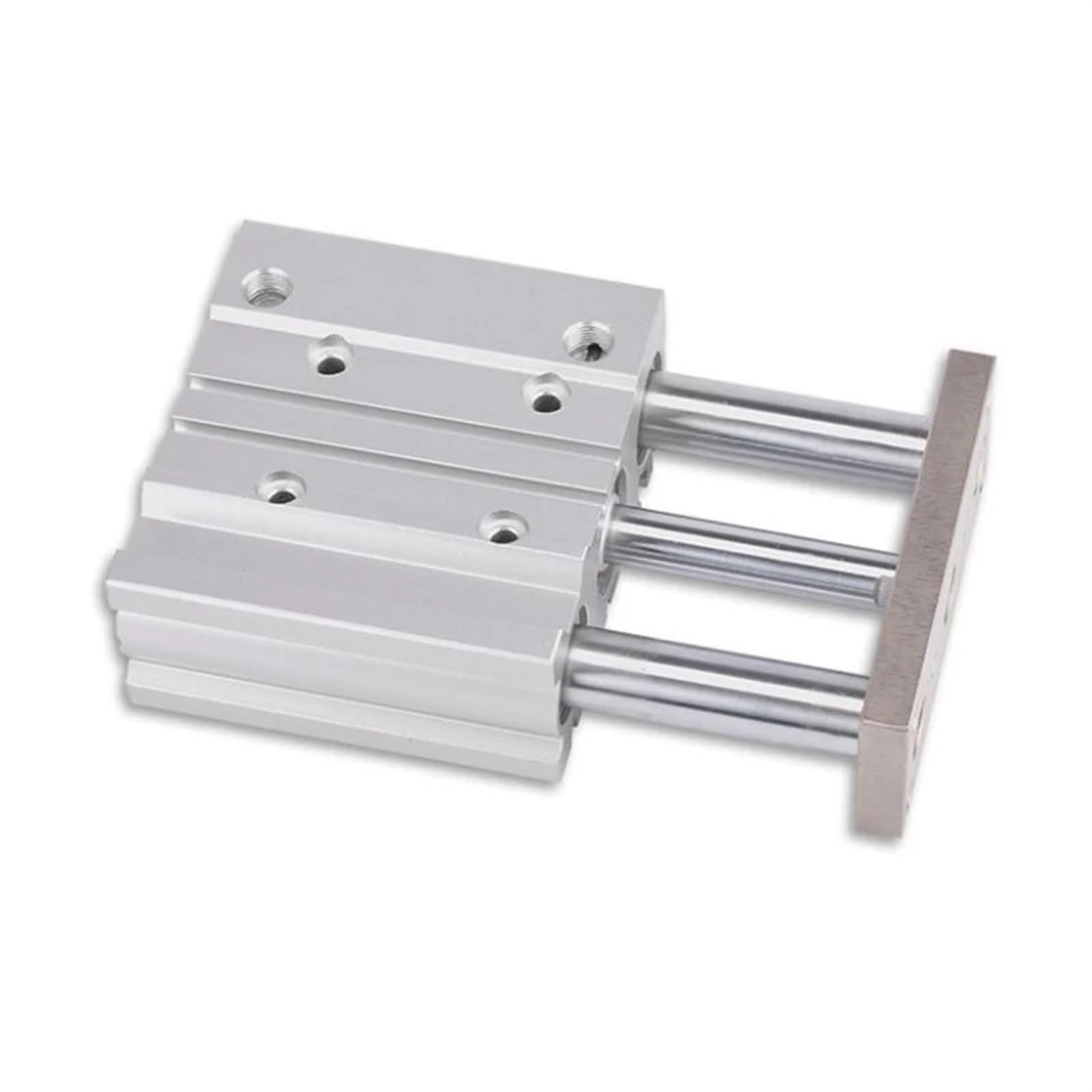 Cylindre pneumatique MGPL16 stoppeur de vibrations pour machine guidée