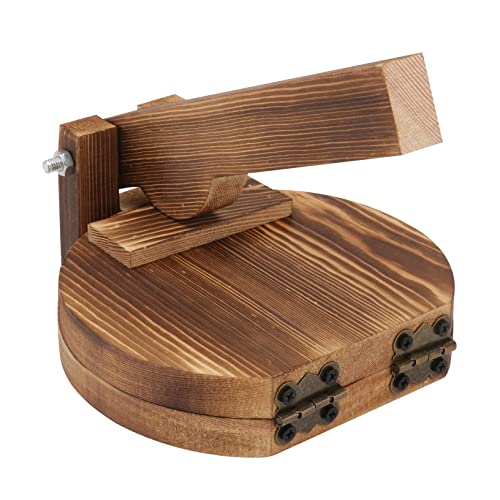 Luxshiny Practical Dumpling Wrapper Mold Made of Wood Easy Dumpling Maker for Kitchen Gadget Enthusiasts