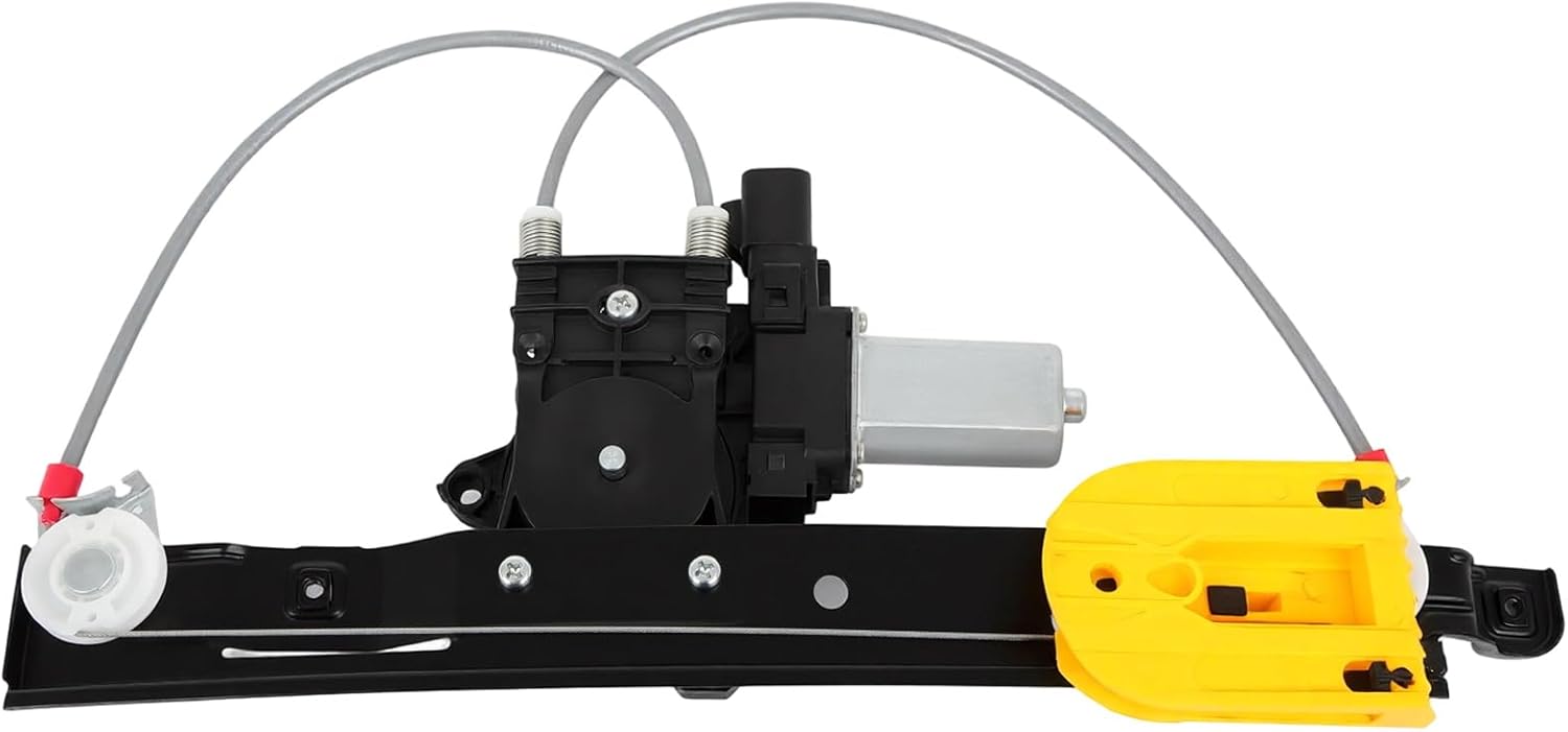 ASAPE Rear Left Driver Side Power Window Regulator Assembly with Motor C2Z26992 Fit 2013-2015 for Jaguar for XF 2.0L for XFR-S 5.0L, 2010-2015 for Jaguar for XFR 5.0L for XF 5.0L