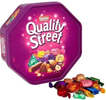 Amazon.com: Nestle Quality Street Chocolate Tub 550g (Pack