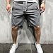 Mode Herren Shorts Strand Herren Sommer Einfarbig Dünn Casual Sports Jogging Shorts Outdoor Mode Casual Fitness Sports Shor