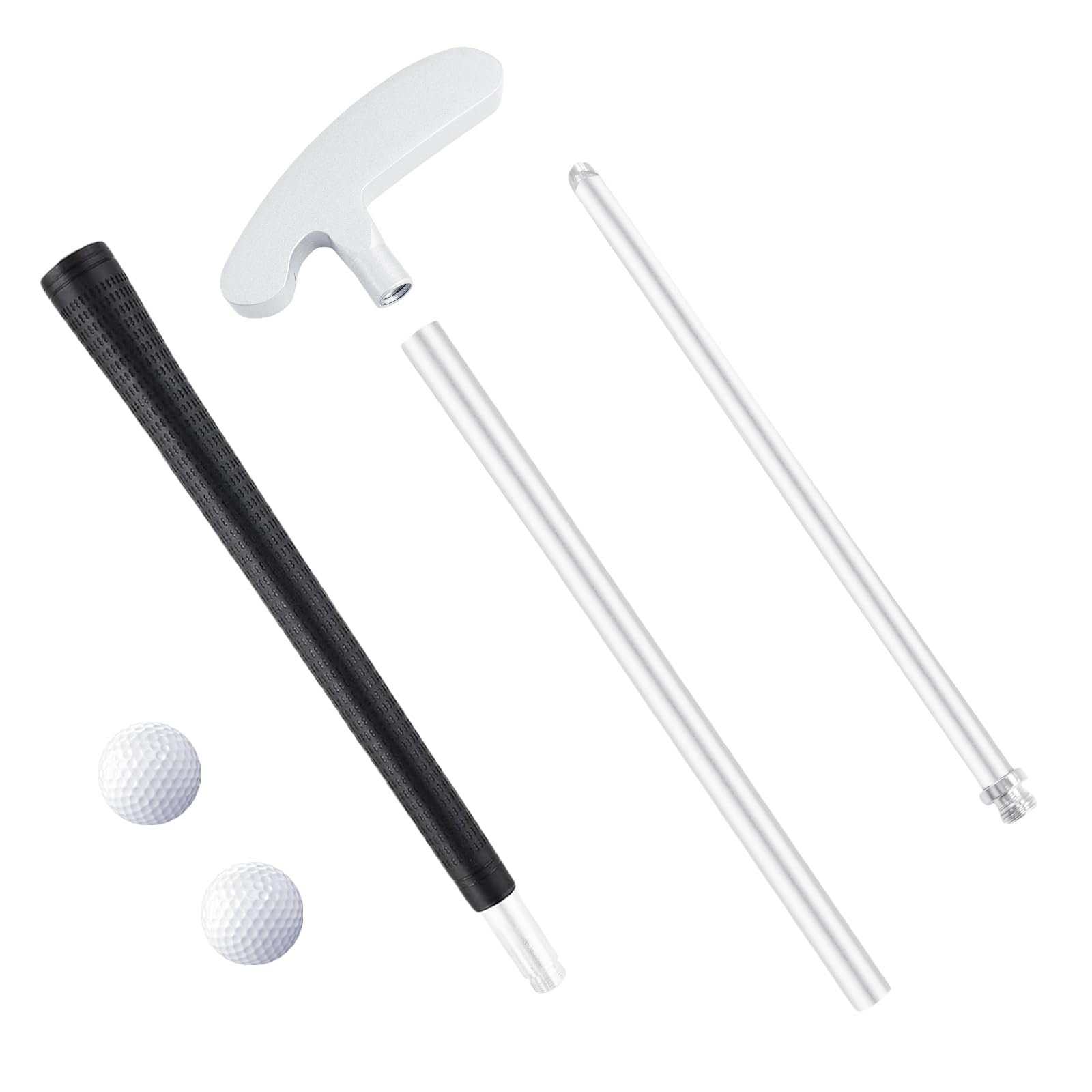 flintronic Palos de Golf, Putter de Golf para Diestros/Zurdos, Equipo Deportivo Antideslizante, Copa de Golf para Interiores Portátil, para Entrenamiento en Casa/Oficina