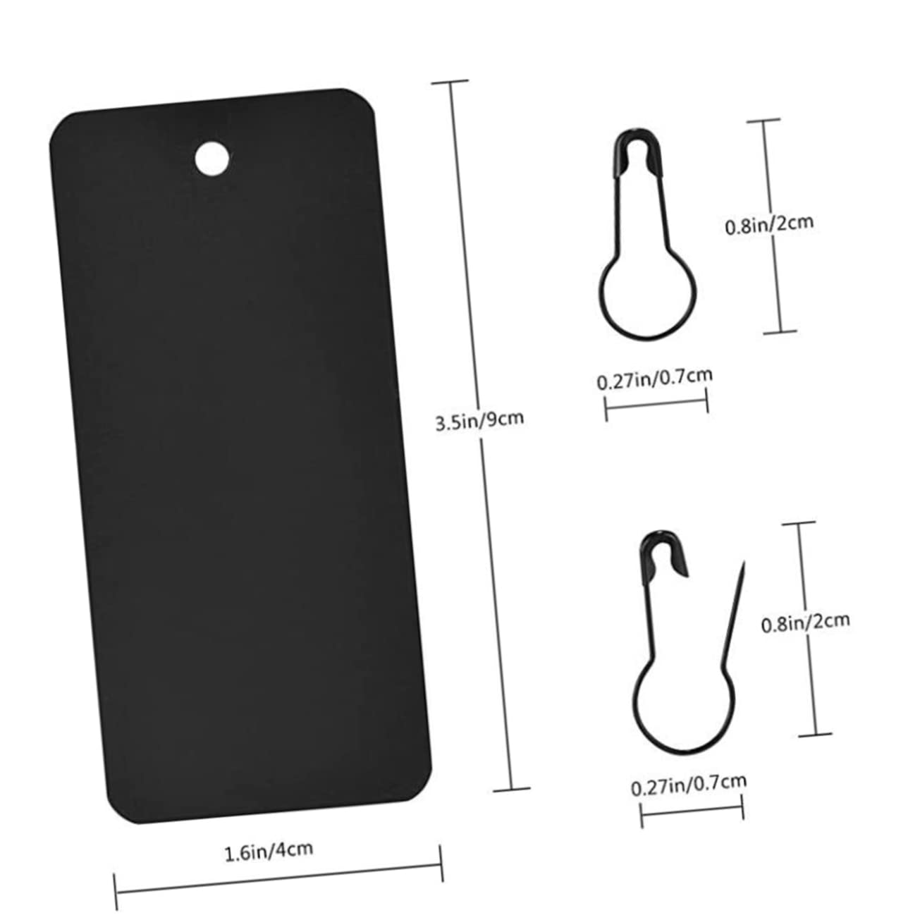 Beavorty 400pcs Id Holder Gourd Pin Hanging Tags