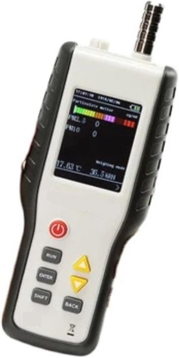 多機能空気品質検出器、 6 チャンネル粒子サイズ 0.3、0.5、1.0、PM2.5 PM10 検出器ダストカウンター無料ワークショ