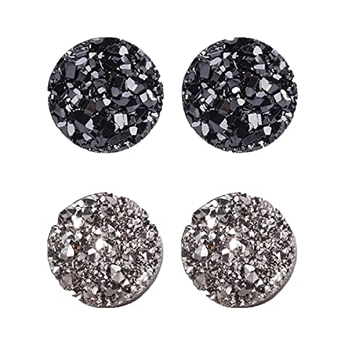 Brincos de germânio Atheniz, Magnetologia, terapia magnética para homens e mulheres (2 pares - B x 8