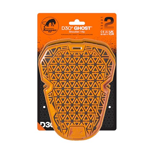 Furygan Schultern oder Hüften Schutz D3O Ghost L2 Unisex - Ein Paar Level 2 Zugelassene Diskrete Unsichtbare Protektoren für Motorrad-Jeanshosen - Sicherheitstechnologie - Einheitsgröße