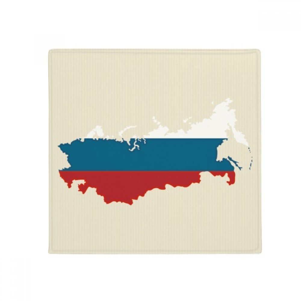 Pet mat Russie tapis anti-slip de 60x60cm multicolore pour l'alimentation de votre animal