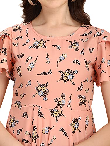 Image of OOMPH! Dress for Women Stylish | One Piece for Women Long | Trendy Long One Piece Summer Outfit | Lightweight Flared Maxi Dress for Casual & Holiday Wear