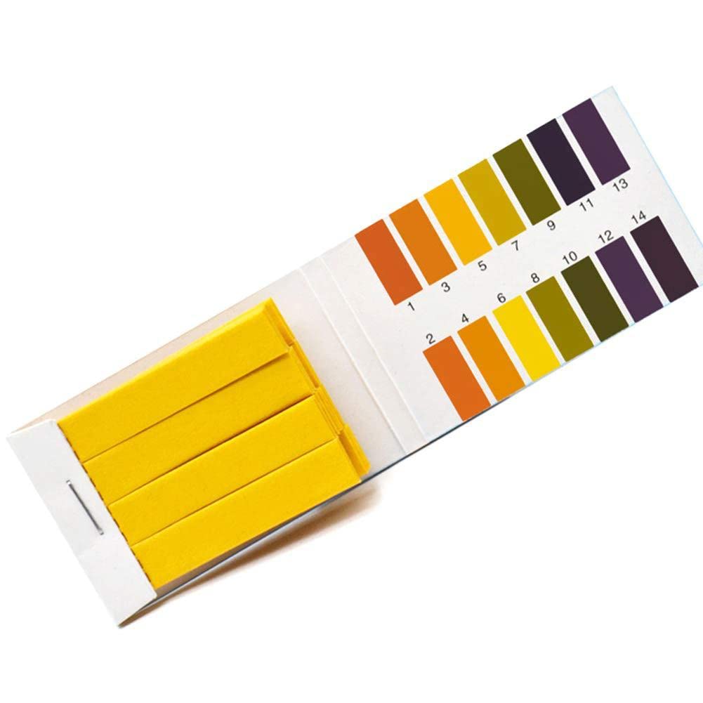 pH Test Paper Kit, 240 Sheets, Wide Range pH114, Stick Type, Water Quality & Soil Inspection in