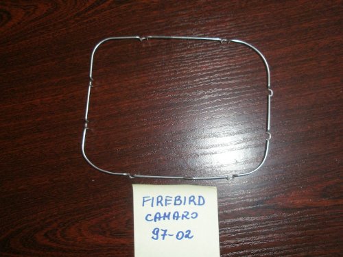 RedlineGoods Shift Boot Bracket Compatible with Pontiac Firebird 1997-02. Tailor Made - not Universal. Genuine top-Grade Italian Black Suede (Alcantara) with Blue Thread