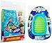 Sambro Outdoor Swimming Toy Story Lightyear Aufblasbares Kinderpool mit Raumschiff-Design, für Pool/Boot, Liege, Mit Woody, Buzz Jessie