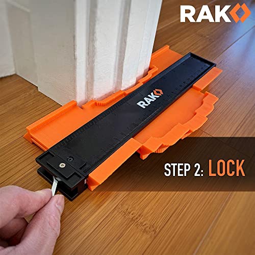 Rak Universal Socket Grip Bundle With Contour Gauge (10 Inch Lock) #TOP7