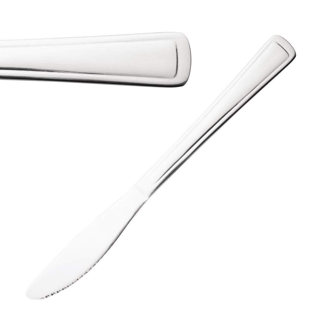 Caterbase Silver Table Knives (12 Pack)