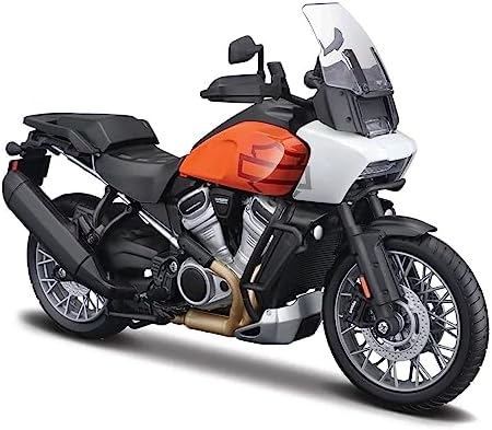 Maisto 1:12 H-D 2021 Pan America, Orange/Black/White
