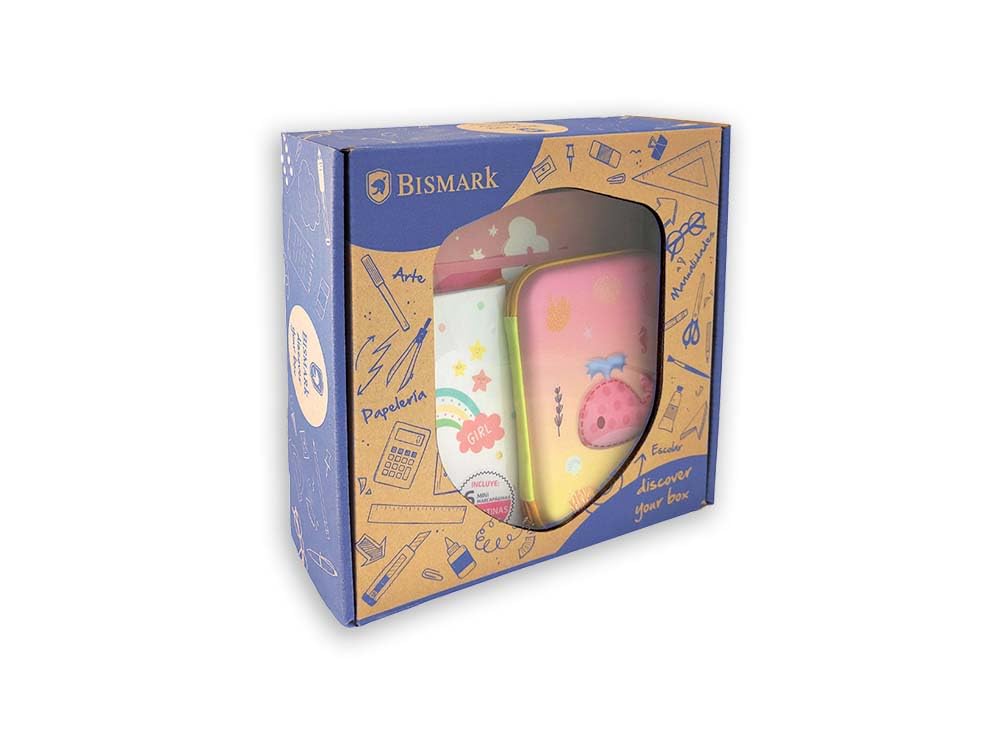 Bismark CAJA DISCOVER BOX SET ESCOLAR FANTASIA