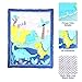 Baby Bees 3 Pieces Dinosaur Crib Bedding Sets for Boys and Girls | Baby Bedding Set of Crib Fitted Sheet, Wall Decals & Quilt for Standard Size Crib